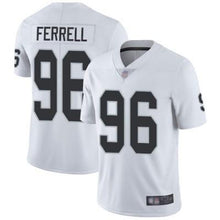 Load image into Gallery viewer, Raiders 96 Clelin Ferrell White 2019 Nfl Draft Vapor Untouchable Limited Men Jersey NFL Jersey