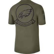 Load image into Gallery viewer, Philadelphia Eagles Nike 2019 Salute To Service Sideline Seal Legend Performance T-Shirt - Olive - NFL TShirt
