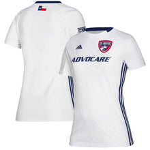 Load image into Gallery viewer, Women's Fc Dallas White 2019 Secondary Jersey