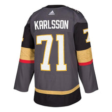 Load image into Gallery viewer, William Karlsson Vegas Golden Knights Player Jersey - Gray NHL Jersey