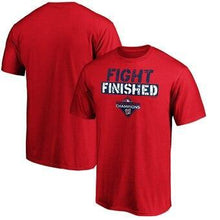 Load image into Gallery viewer, Washington Nationals Majestic 2019 World Series Champions Slogan T-Shirt - Red MLB T-shirt