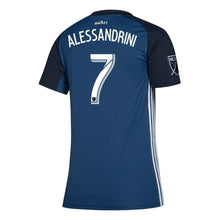 Load image into Gallery viewer, Women's La Galaxy Romain Alessandrini Navy 2019 Secondary Player Jersey