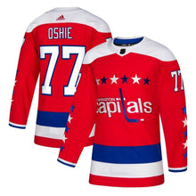 Load image into Gallery viewer, Tj Oshie Washington Capitals Adidas Alternate  Player Jersey - Red NHL Jersey