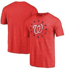 Load image into Gallery viewer, Washington Nationals  Hometown Collection Nats Seal T-Shirt - Red MLB T-shirt