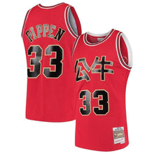Load image into Gallery viewer, Scottie Pippen Chicago Bulls Mitchell &amp; Ness 2019 Chinese New Year Swingman Throwback Jersey – Red