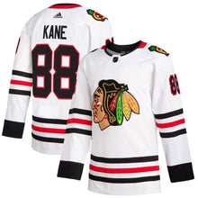 Load image into Gallery viewer, Patrick Kane Chicago Blackhawks Away Player Jersey - White NHL Jersey