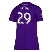 Load image into Gallery viewer, Women&#39;s Orlando City Sc Santiago Patiño Purple 2019 Bring The Noise Player Jersey