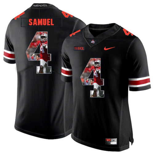 Ohio State Curtis Samuel 4 Digital Art Black 1 Football Jersey