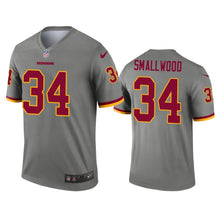 Load image into Gallery viewer, Wendell Smallwood Redskins Inverted Legend Gray Men Jersey - NFL Jersey