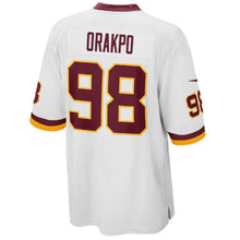 Load image into Gallery viewer, Washington Redskins Brian Orakpo Washington Redskins Game Jersey White