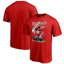Load image into Gallery viewer, Washington Nationals  Disney All Star T-Shirt - Red MLB T-shirt