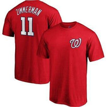 Load image into Gallery viewer, Ryan Zimmerman Washington Nationals Majestic Name &amp; Number T-Shirt - Red MLB T-shirt