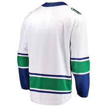 Load image into Gallery viewer, Vancouver Canucks Breakaway Away Jersey - White NHL Jersey