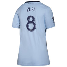 Load image into Gallery viewer, Women&#39;s Sporting Kansas City Graham Zusi Blue 2019 Primary Player Jersey