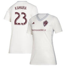 Load image into Gallery viewer, Women's Colorado Rapids Kei Kamara White 2019 Black Diamond Player Jersey