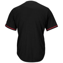 Load image into Gallery viewer, St Louis Cardinals St Louis Cardinals Majestic Big And Tall Pop Fashion V Neck Jersey Black