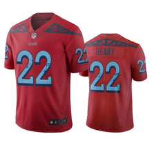 Load image into Gallery viewer, Tennessee Titans Derrick Henry Red City Edition Jersey NFL Jersey