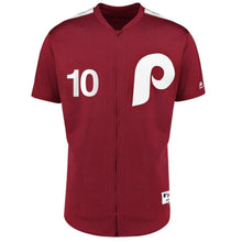 Load image into Gallery viewer, Philadelphia Phillies Jt Realmuto Philadelphia Phillies Majestic 1979 Saturday Night Special Player Jersey Scarlet