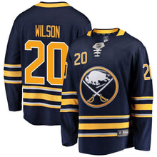 Load image into Gallery viewer, Scott Wilson Buffalo Sabres Breakaway Player Jersey - Navy NHL Jersey