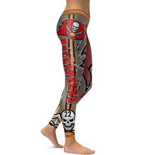 Load image into Gallery viewer, Tampa Bay Buccaneers Slim Fitness 3D Printing Leggings