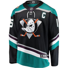 Load image into Gallery viewer, Ryan Getzlaf Anaheim Ducks Alternate Breakaway Player Jersey - Black NHL Jersey