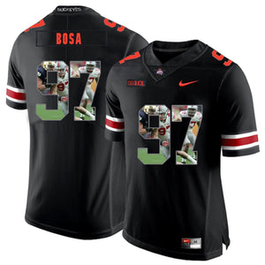 Ohio State Joey Bosa 97 Digital Art Black 1 Football Jersey