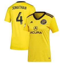 Load image into Gallery viewer, Women's Columbus Crew Sc Jonathan Mensah Yellow 2019 Primary Player Jersey