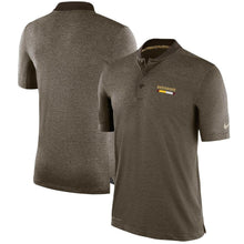 Load image into Gallery viewer, Washington Redskins Nike Salute To Service Sideline Performance Polo - Olive - NFL TShirt