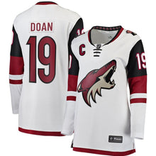 Load image into Gallery viewer, Shane Doan Arizona Coyotes  Women's Away Retirement Breakaway Jersey - White NHL Women Jersey