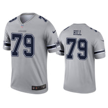 Load image into Gallery viewer, Trysten Hill Cowboys Inverted Legend Gray Men Jersey - NFL Jersey