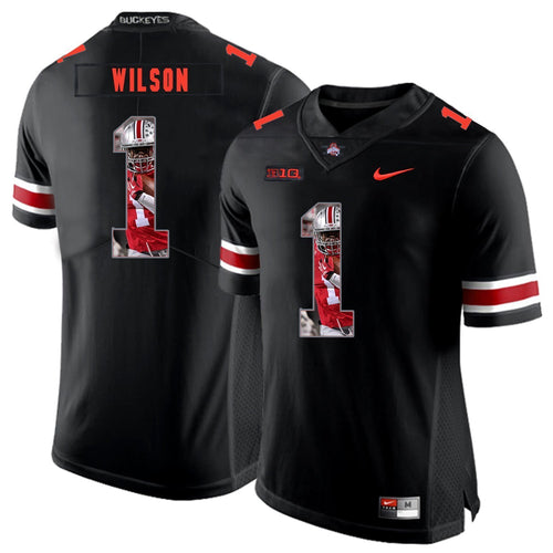 Ohio State Dontre Wilson 1 Digital Art Black 1 Football Jersey