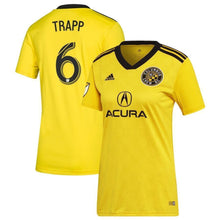Load image into Gallery viewer, Women's Columbus Crew Sc Wil Trapp Yellow 2019 Primary Player Jersey