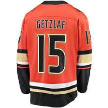 Load image into Gallery viewer, Ryan Getzlaf Anaheim Ducks 2019/20 Alternate Premier Breakaway Player Jersey - Orange NHL Jersey