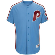 Load image into Gallery viewer, Philadelphia Phillies 1982 Turn Back The Clock Throwback Team Jersey – Light Blue