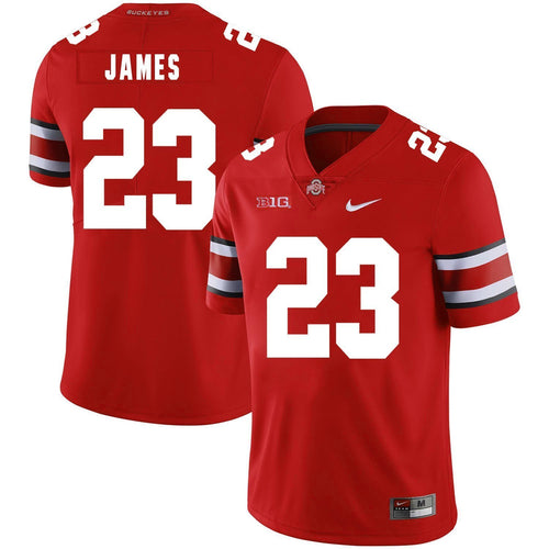 Ohio State Lebron James 23 Red 2 Football Jersey