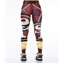 Load image into Gallery viewer, Sans Francisco 49Ers Slim Fitness 3D Printing Leggings