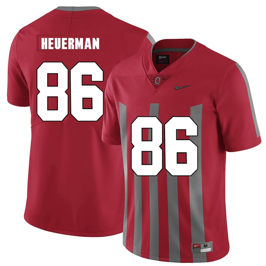 Ohio State Jeff Heuerman 86 Red 1 Football Jersey