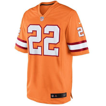 Load image into Gallery viewer, Tampa Bay Buccaneers Doug Martin Tampa Bay Buccaneers Historic Logo Limited Jersey Orange Glaze