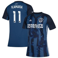 Load image into Gallery viewer, Women's La Galaxy Ola Kamara Navy 2019 Secondary Player Jersey