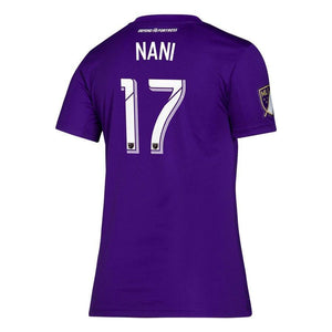 Women's Orlando City Sc Nani Purple 2019 Bring The Noise Player Jersey