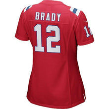Load image into Gallery viewer, Tom Brady New England Patriots Women's Game Jersey - Red