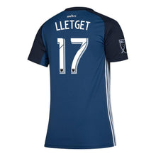 Load image into Gallery viewer, Women's La Galaxy Sebastian Lletget Navy 2019 Secondary Player Jersey