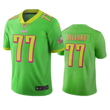 Load image into Gallery viewer, Philadelphia Eagles Andre Dillard Green City Edition Jersey NFL Jersey