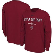 Load image into Gallery viewer, Washington Nationals  2019 World Series Bound Long Sleeve T-Shirt - Red MLB T-shirt