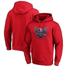 Load image into Gallery viewer, Washington Nationals Majestic 2019 World Series Champions Hometown Neighborhood Play Pullover Hoodie - Red MLB Pullover Hoodie