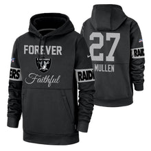 Load image into Gallery viewer, Trayvon Mullen 27 Raiders Forever Faithful Hoodie NFL Men's Hoodie