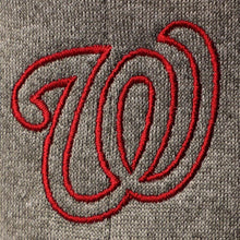 Load image into Gallery viewer, Washington Nationals Women's Performance Pullover Hoodie - Heathered Gray MLB Women Pullover Hoodie