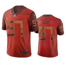 Load image into Gallery viewer, San Francisco 49Ers Nick Bosa Orange City Edition Jersey NFL Jersey