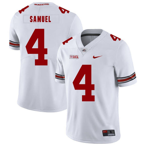 Ohio State Curtis Samuel 4 White Football Jersey