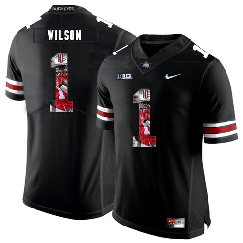 Ohio State Dontre Wilson 1 Digital Art Black 2 Football Jersey